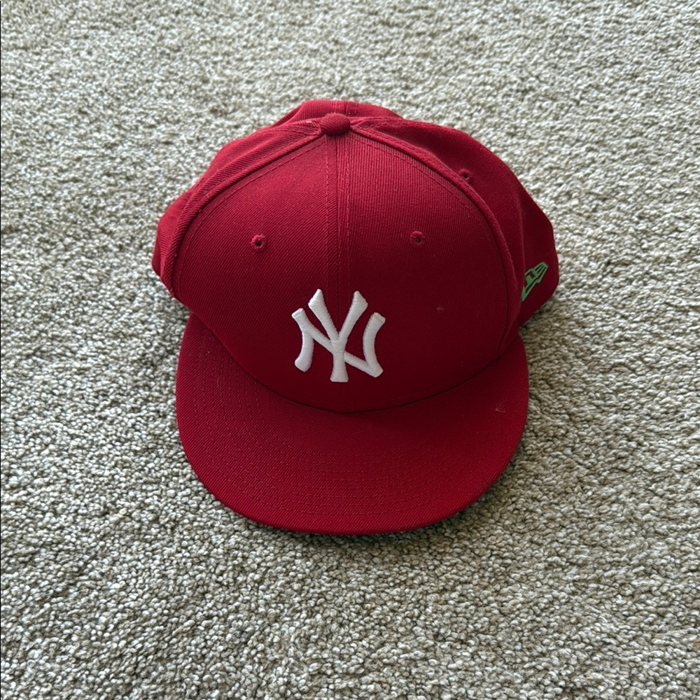 New Era Red Baseball Cap